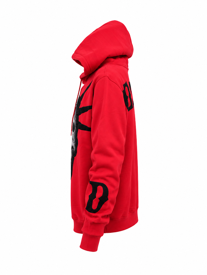 ROKU STUDIO MEN'S DETROIT 313 GHOST FACE HOODIE (RK5481923)