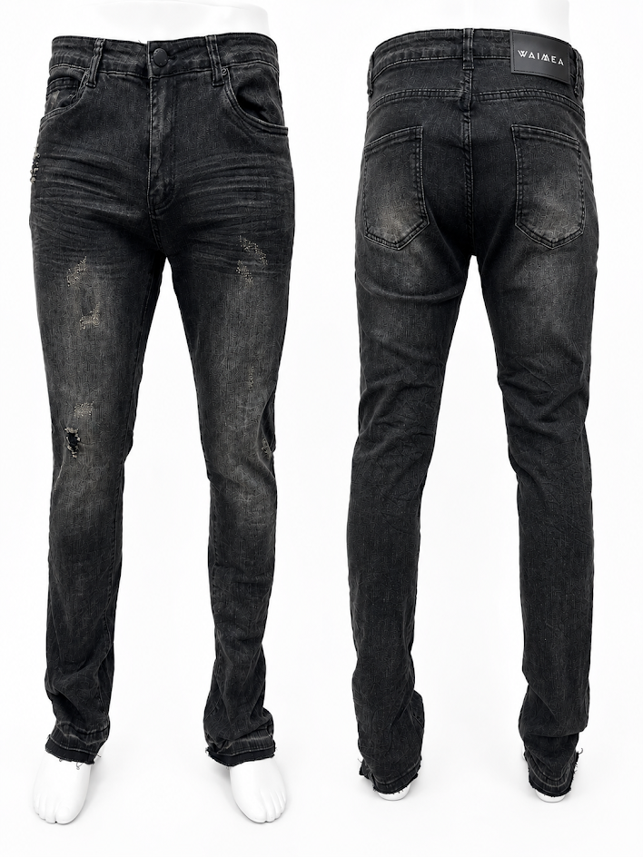 Waimea Men's Stacked Jeans- M8524D