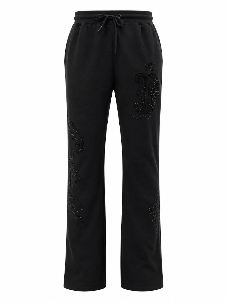 ROKU STUDIO MEN'S MOTOR CITY STONE STACKED JOGGERS