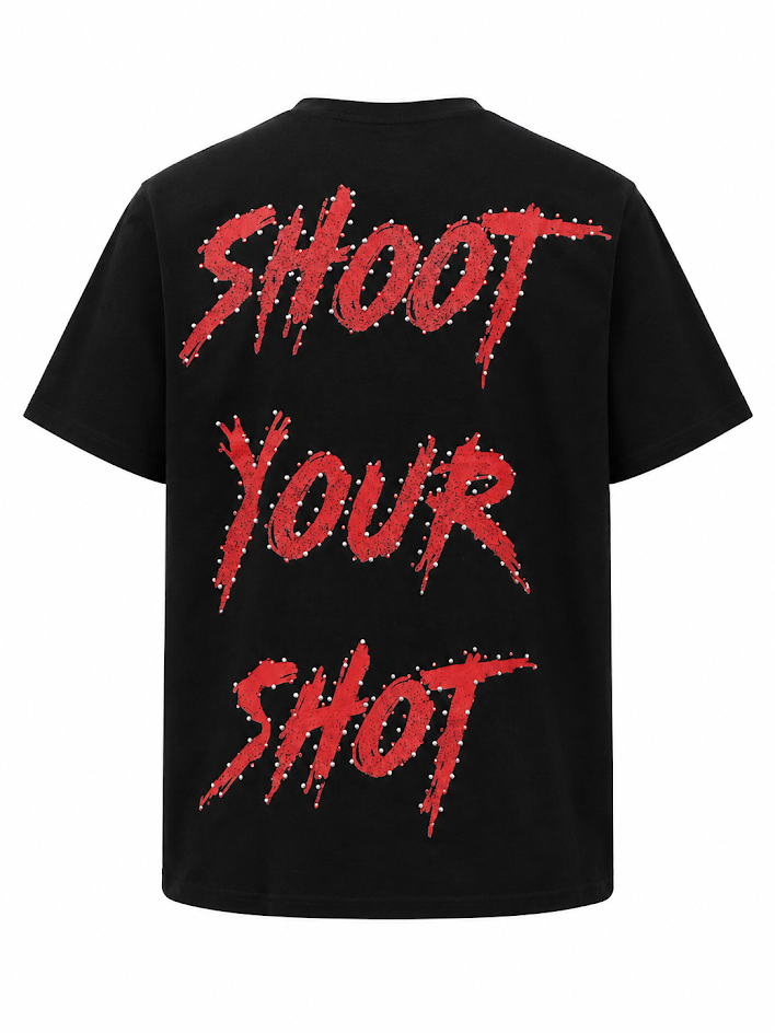 STREETZ IZ WATCHING SHOOT YOUR SHOT MEN'S TEE