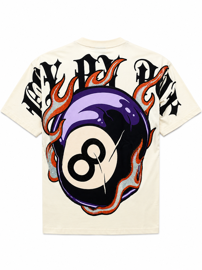 FLY BY POPULARITY BILLIARD BALL OVERSIZED TEE