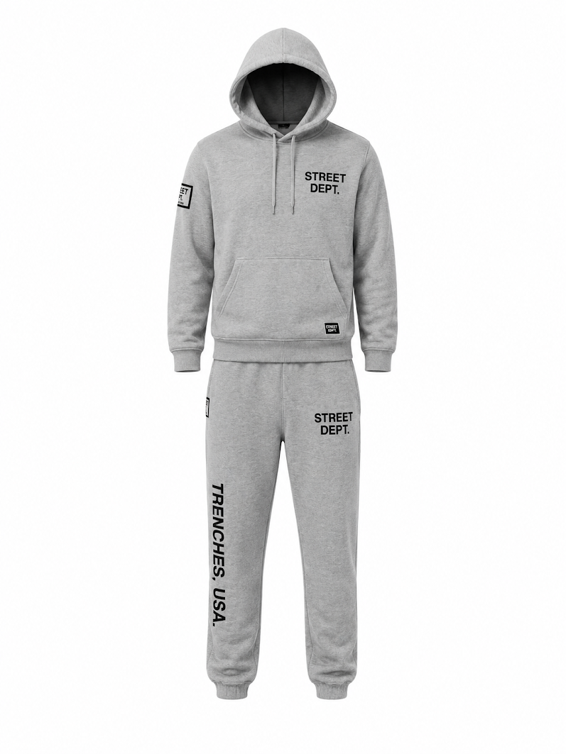 STREET DEPT MEN'S HOODIE - JOGGERS (SET)