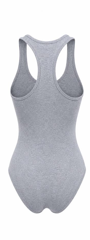 SHARP TRADING WOMEN ROUND NECK TANK-BODYSUIT