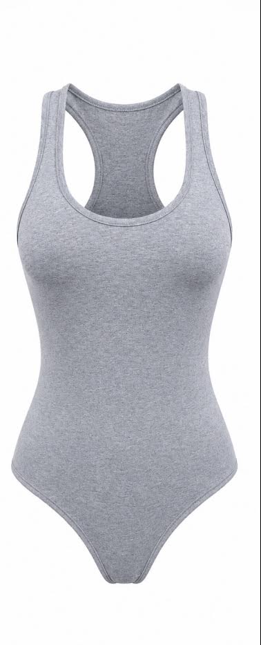 SHARP TRADING WOMEN ROUND NECK TANK-BODYSUIT