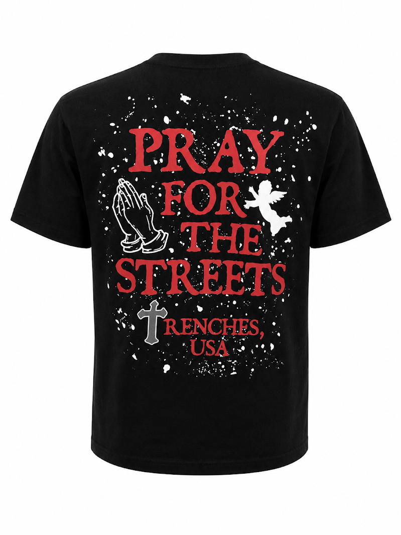 STREET DEPT PRAY FOR THE STREETS MEN'S T-SHIRT