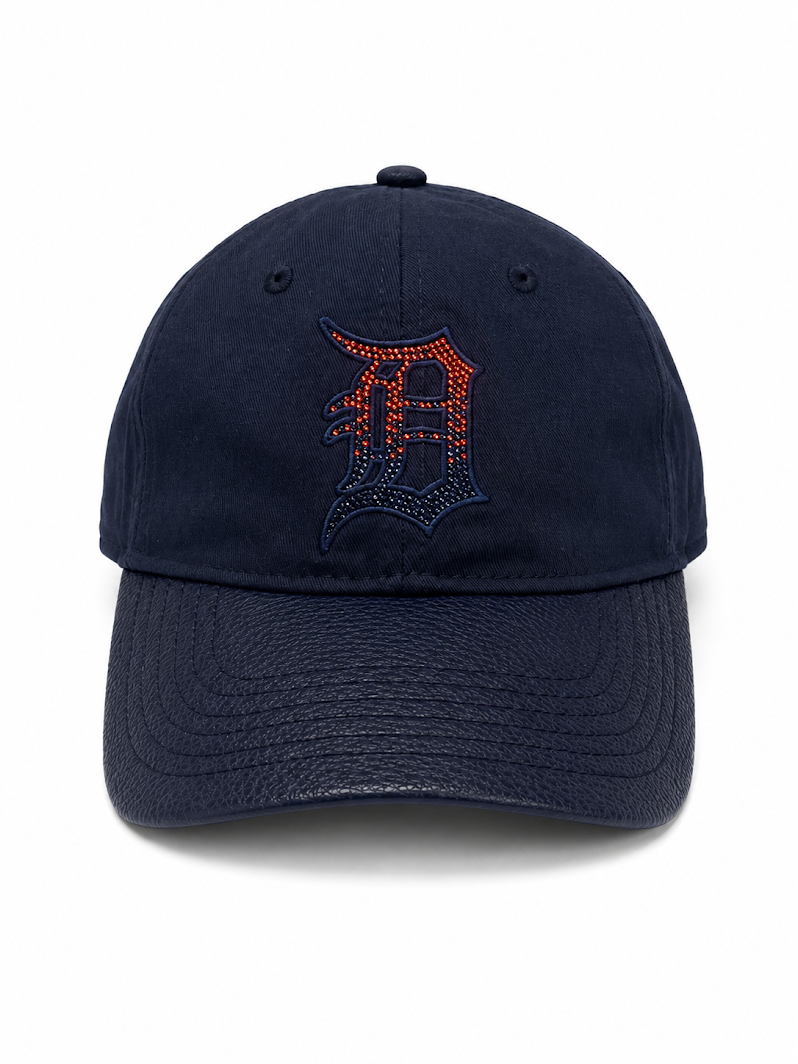 PRO STANDARD WOMEN'S DETROIT TIGERS JEWEL DAD STRAPBACK CAP
