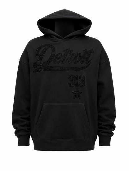ROKU STUDIO MEN'S BRACE KNUCKLE STONE HOODIE