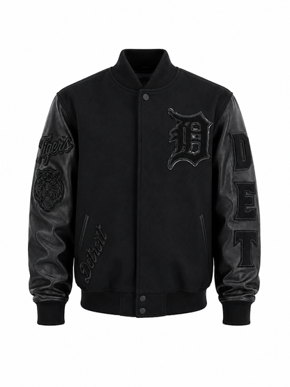 PRO STANDARD DETROT TIGERS LOGO WOOL VARSITY JACKET