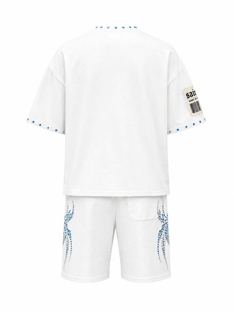 COPPER RIVET T-SHIRT & SHORT SAINT (SPIDER) SET (#611004)