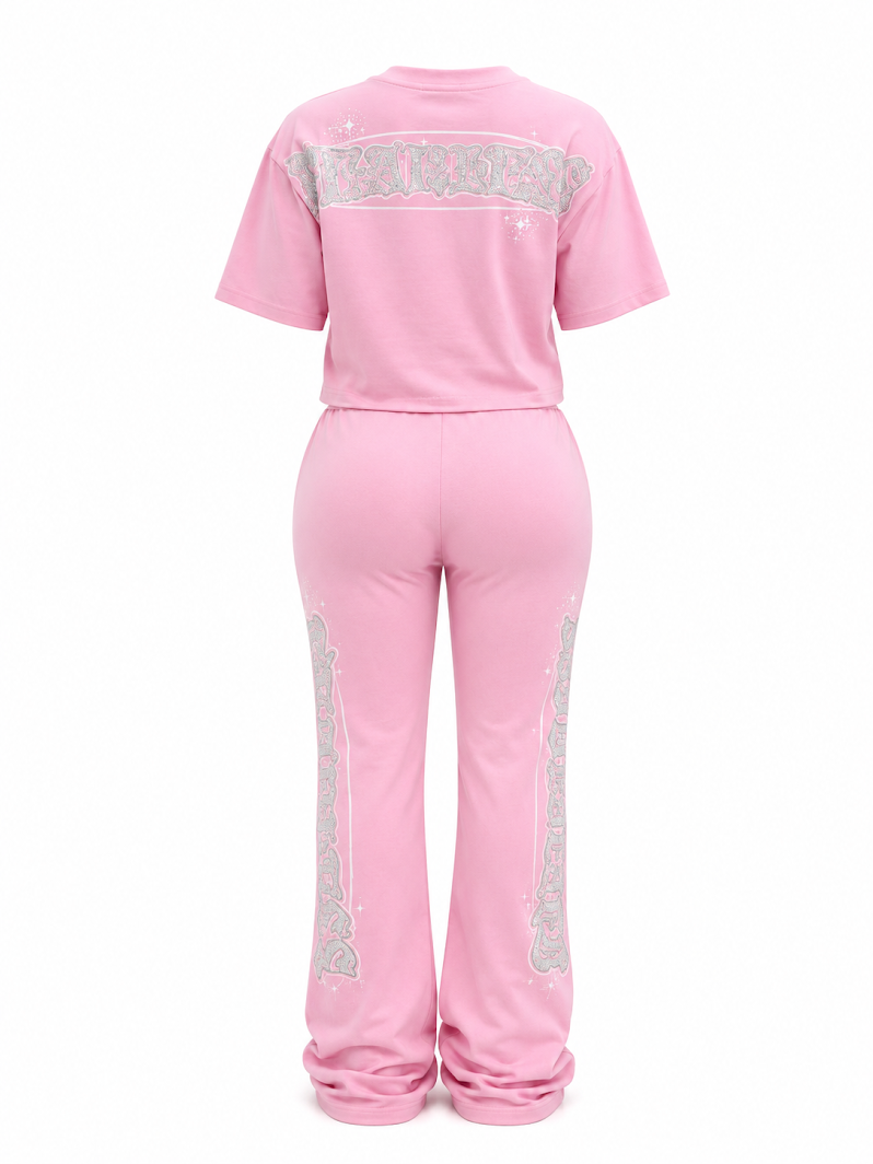 REDFOX MINERAL WASH "FEARLESS" S/S & PANT SET (ST6616P)