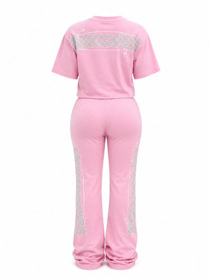 REDFOX MINERAL WASH "FEARLESS" S/S & PANT SET (ST6616P)