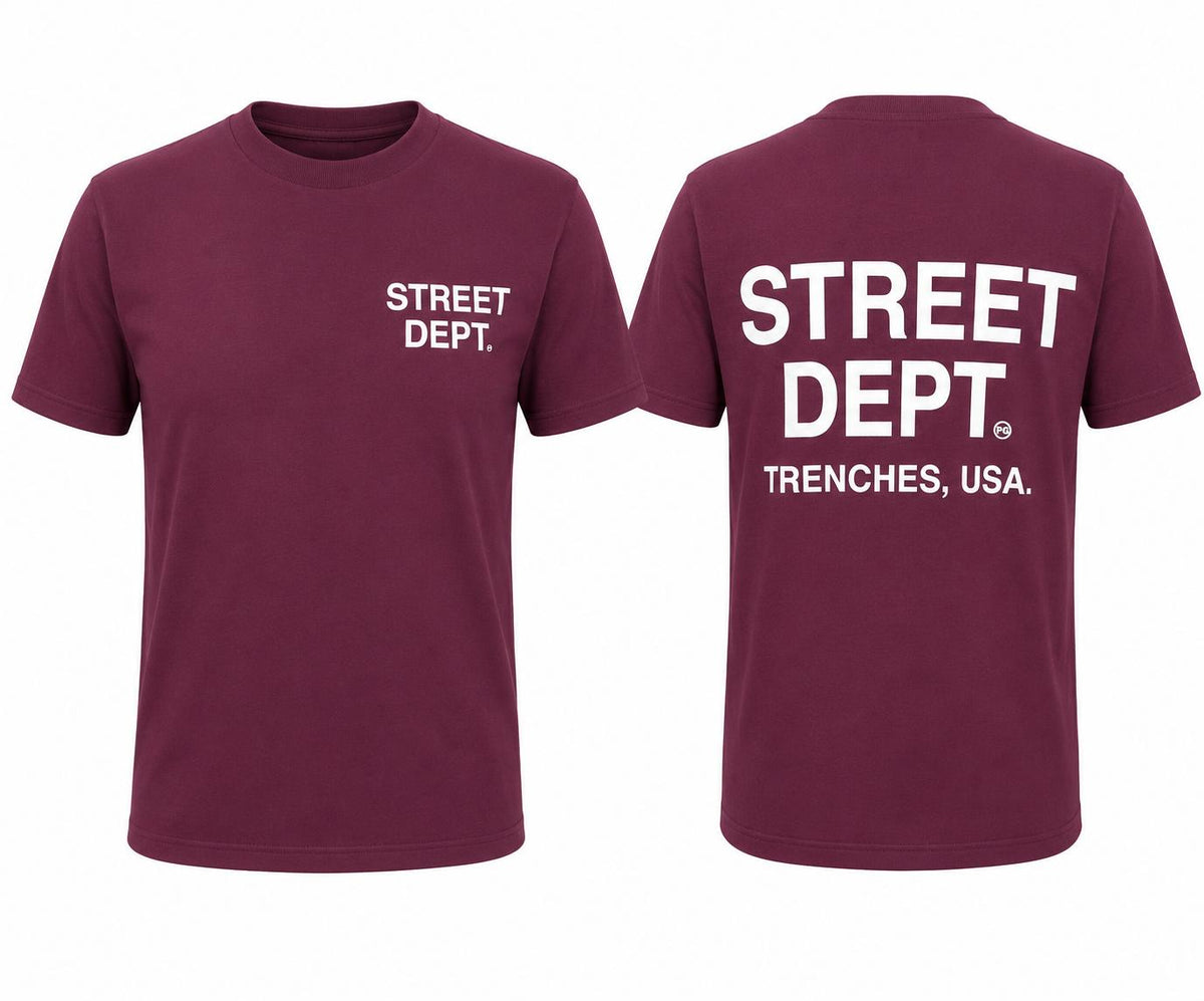 STREET DEPT TRENCHES MEN'S T-SHIRT (STDPT100)