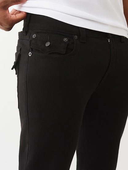 TRUE RELIGION MEN'S RICKY FLAP STRAIGHT JEANS (#102200)