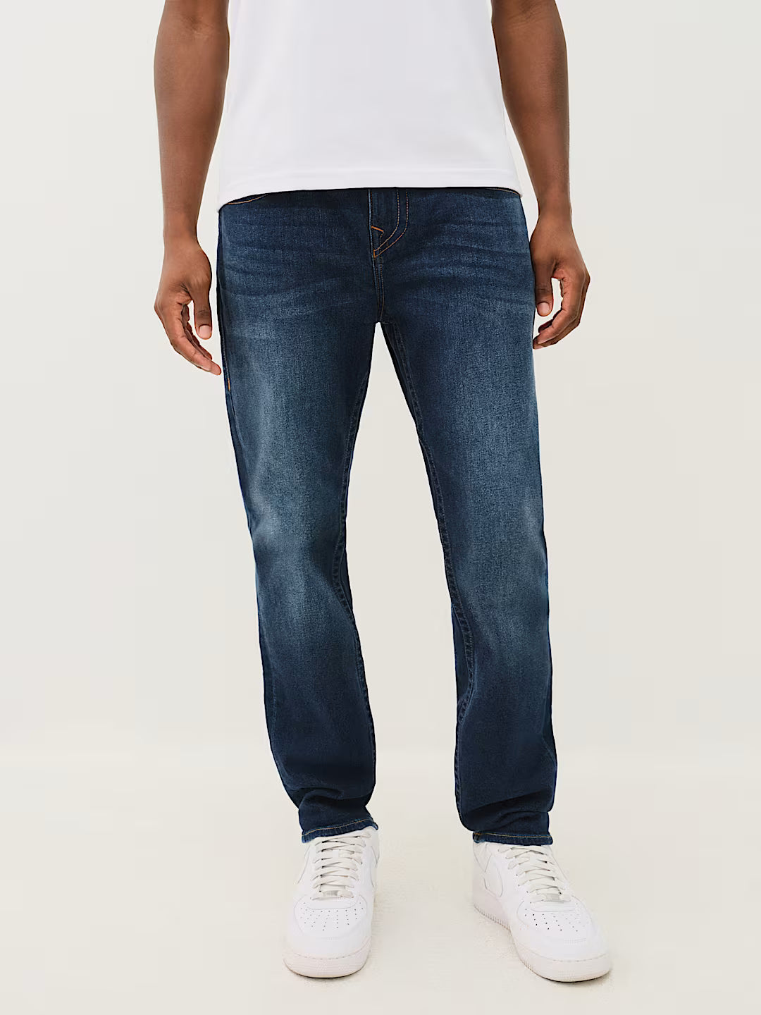 TRUE RELIGION ROCCO MEN'S RELAXED SKINNY JEAN (109163)