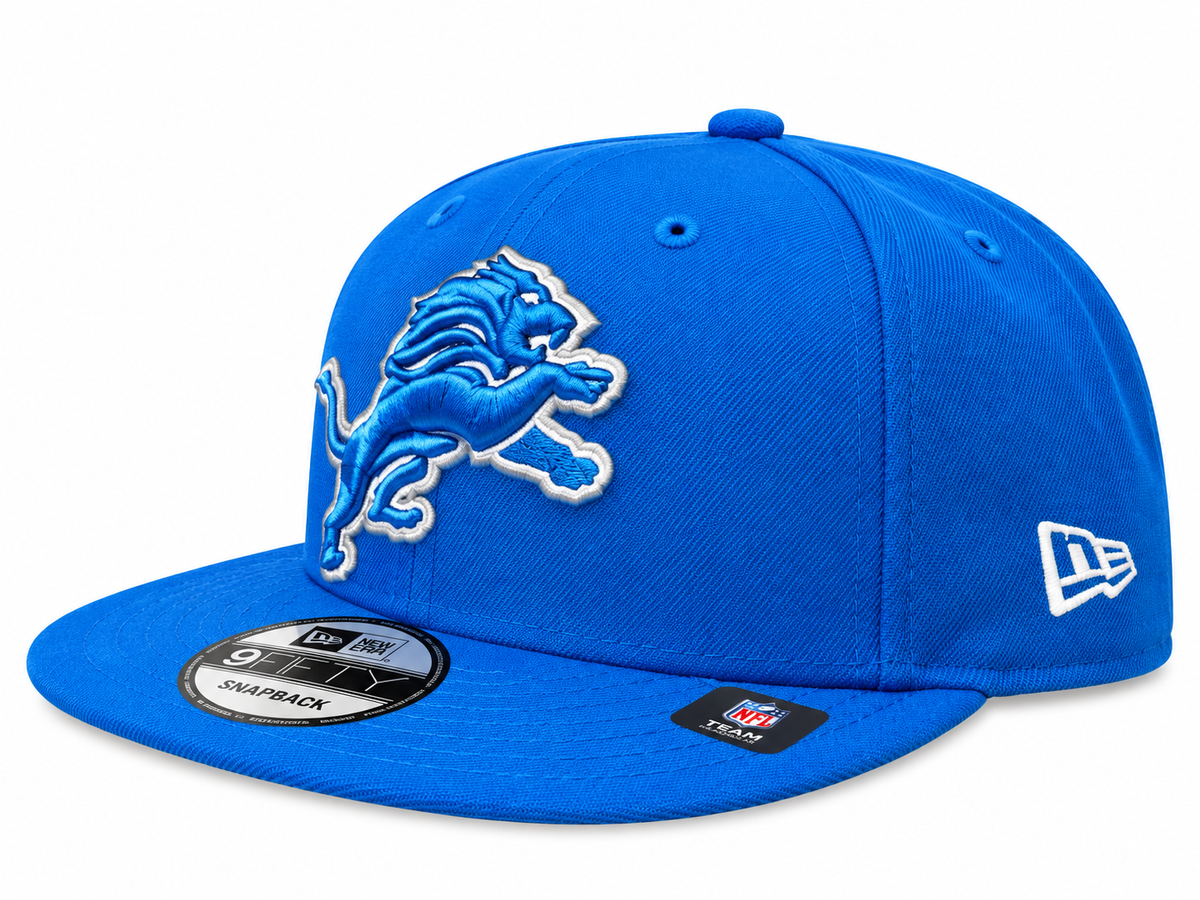 DETROIT LIONS SNAPSHOT BLUE 9FIFTY CAP