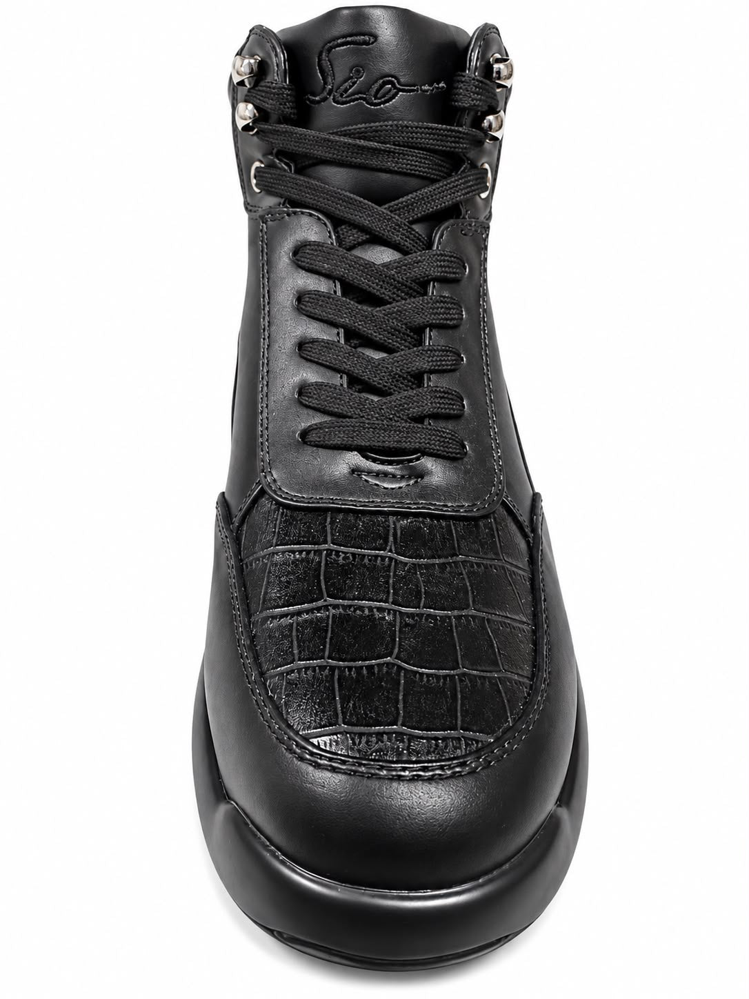 SIO CROC - EMBOSSED AIR HIGH TOP SNEACKERS (KROY-000)