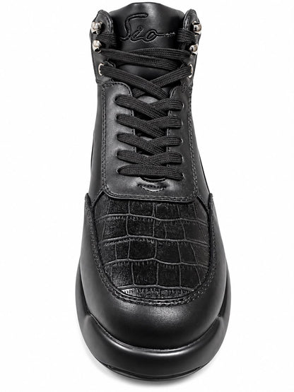 SIO CROC - EMBOSSED AIR HIGH TOP SNEACKERS (KROY-000)