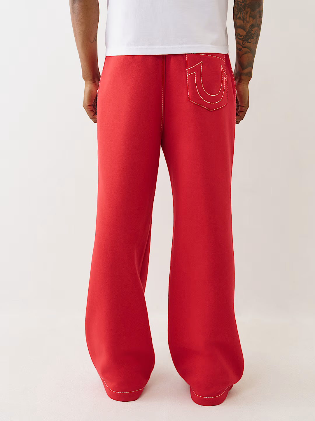 TRUE RELIGION MEN'S BAGGY BIG T SWEATPANTS (#110097)