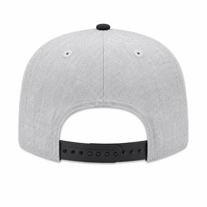 NEW ERA DETROIT LIONS GRAY/BLACK 9FIFTY SNAPBACK CAP
