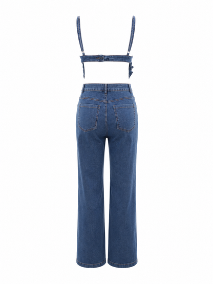 HOT & DELICIOUS WOMEN'S MAIN CHARACTER DENIM SET