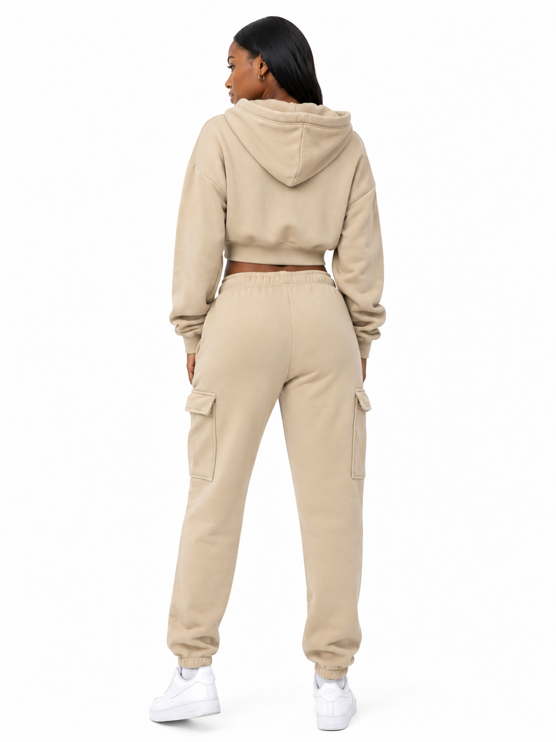 REDFOX WOMEN CARGO POCKET JOGGERS