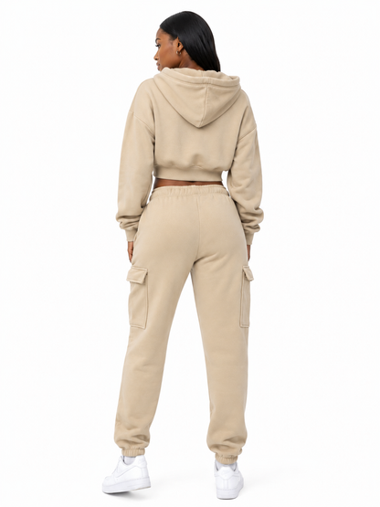REDFOX WOMEN CARGO POCKET JOGGERS