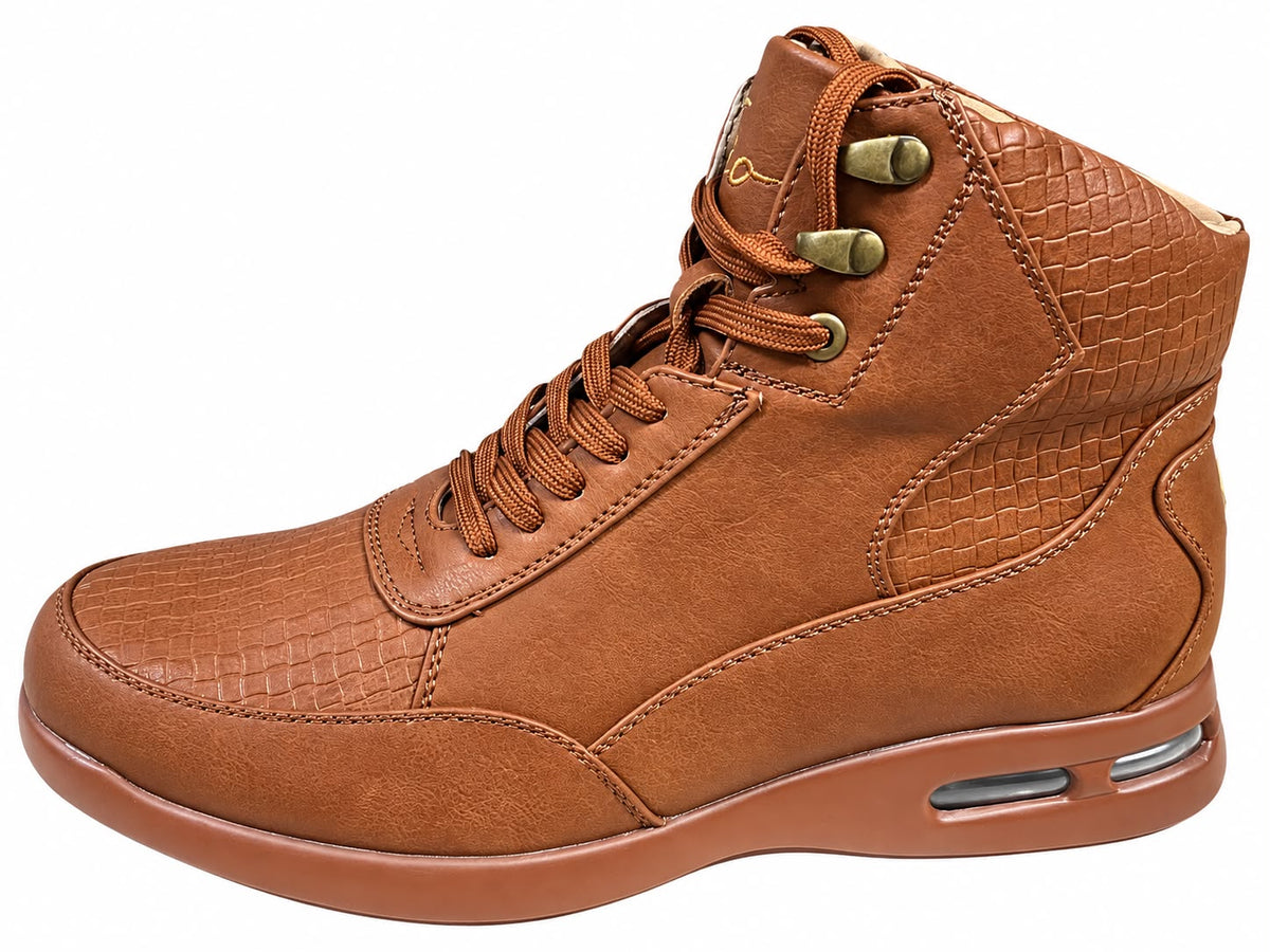 SIO EMBOSSED HIGH TOP SNEAKERS (DARYN)