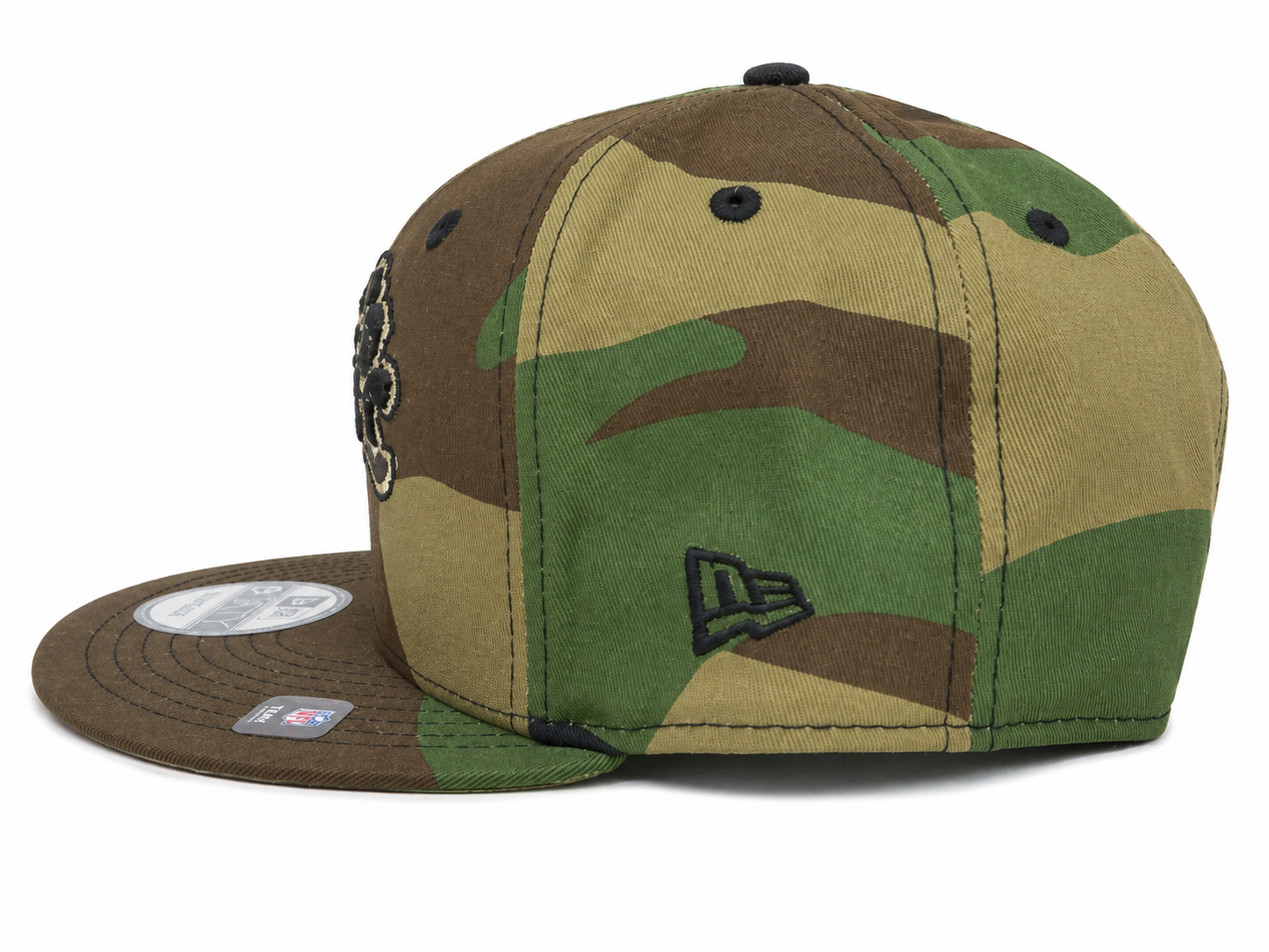 NEW ERA DETROIT LIONS WOODLAND CAMO 9FIFTY SNAPBACK CAP