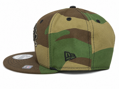 NEW ERA DETROIT LIONS WOODLAND CAMO 9FIFTY SNAPBACK CAP