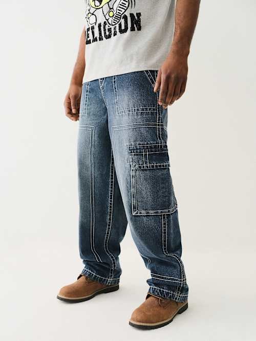 TRUE RELIGION MEN'S BIG T CARGO PANT (109066)