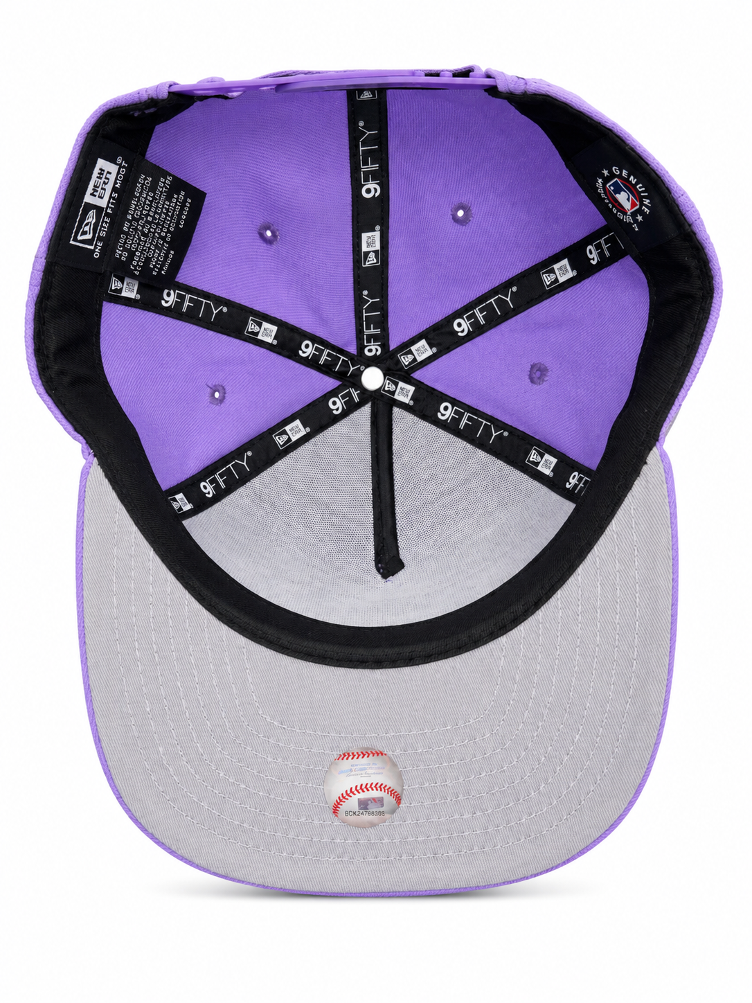 NEW ERA DETROIT TIGERS LAVENDER 9FIFTY A-FRAME SNAPBACK CAP