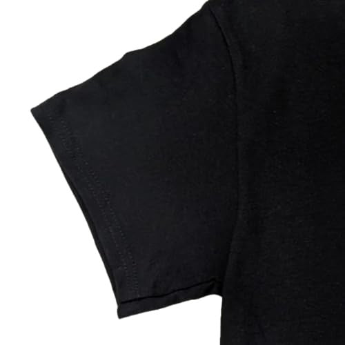ODM MENS BLACK GANGSTA DOG EVERYDAY STRUGGLE GRAPHIC T-SHIRT