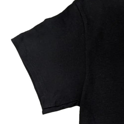 ODM MENS BLACK GANGSTA DOG EVERYDAY STRUGGLE GRAPHIC T-SHIRT