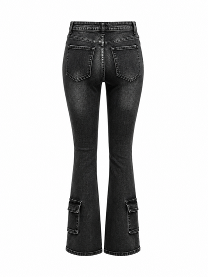 AMERICAN BAZI 8PKT STACKED CARGO JEAN