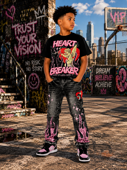 EVOLUTION KIDS HEART BREAKER S/S TEE