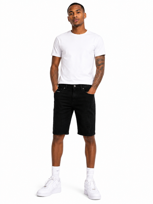 MAKOBI PASTONI DENIM SHORT (M613)