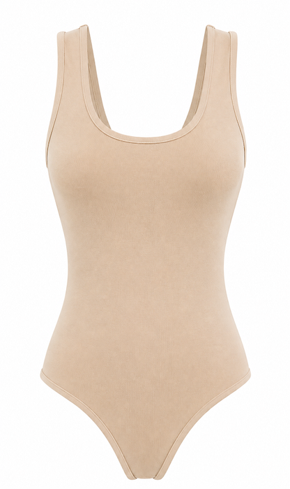 SHARP TRADING WOMEN RACERBACK TANK BODYSUIT