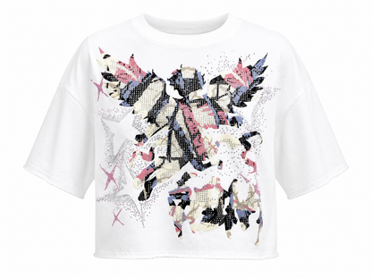 REDFOX WOMEN'S HUNTER ANGEL CROP TEE