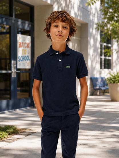 LACOSTE KIDS CLASSIC SHORT SLEEVE COLLARED/POLO SHIRT