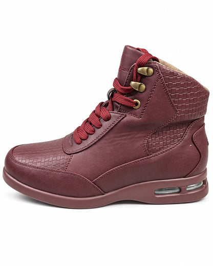 SIO EMBOSSED HIGH TOP SNEAKERS (DARYN)