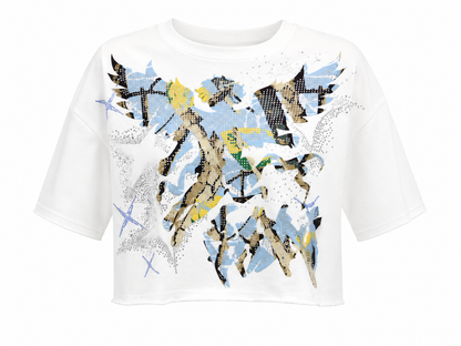REDFOX WOMEN'S HUNTER ANGEL CROP TEE