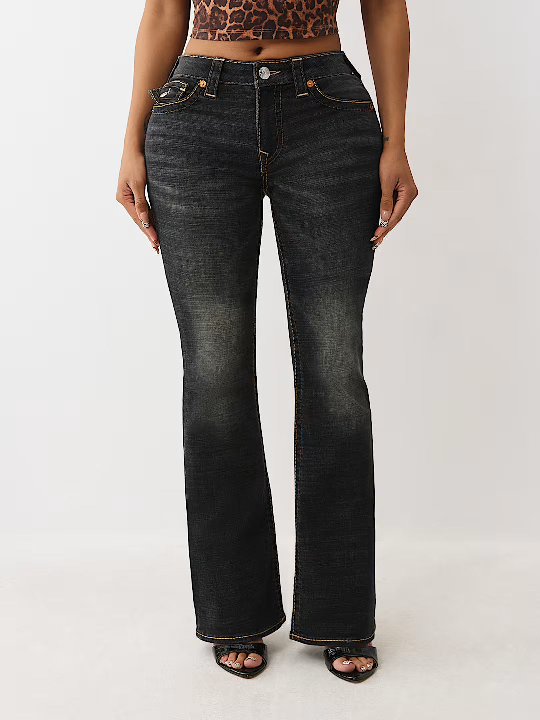 TRUE RELIGION WOMEN'S BECCA MID RISE BOOTCUT JEAN (#209796)