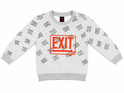 EXIT KIDS SIGNATURE CREWNECK