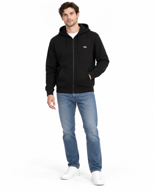 LACOSTE MEN'S CLASSIC FIT LONG SLEEVE HOODIE (SH8462-51)