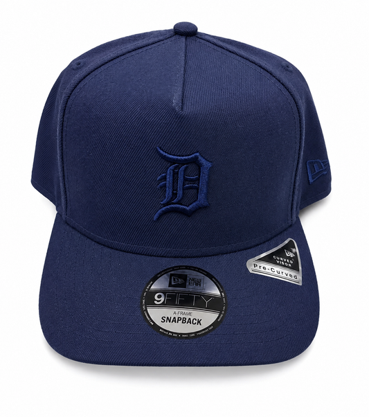 NEW ERA DETROIT TIGERS LIGHT GRAY 9FIFTY A-FRAME SNAPBACK CAP