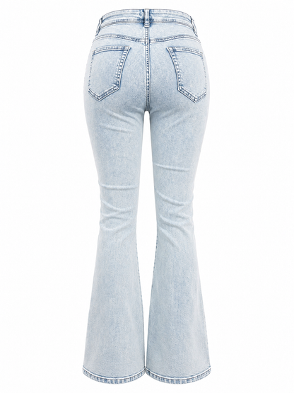 REDFOX WOMEN STACKED JEANS W/MULTI POCKETS (PA1526)