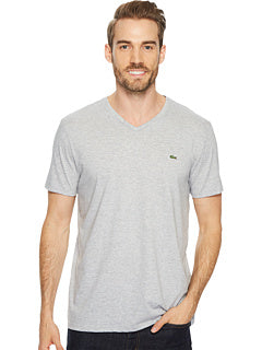 Lacoste S/Sleeve Pima Cotton V-Neck Jersey T-Shirt-TH6710