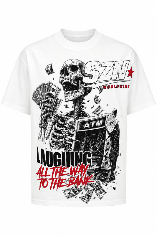 SZN VIP LAUGHING TO THE BANK TEE
