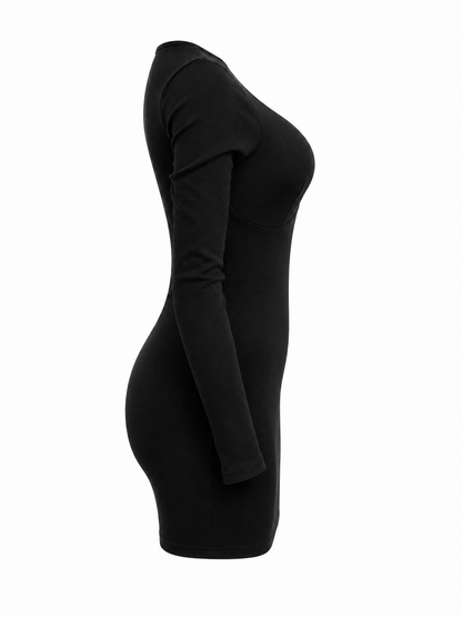 HOT & DELICIOUS WOMEN LUXE CONTOUR MINI DRESS