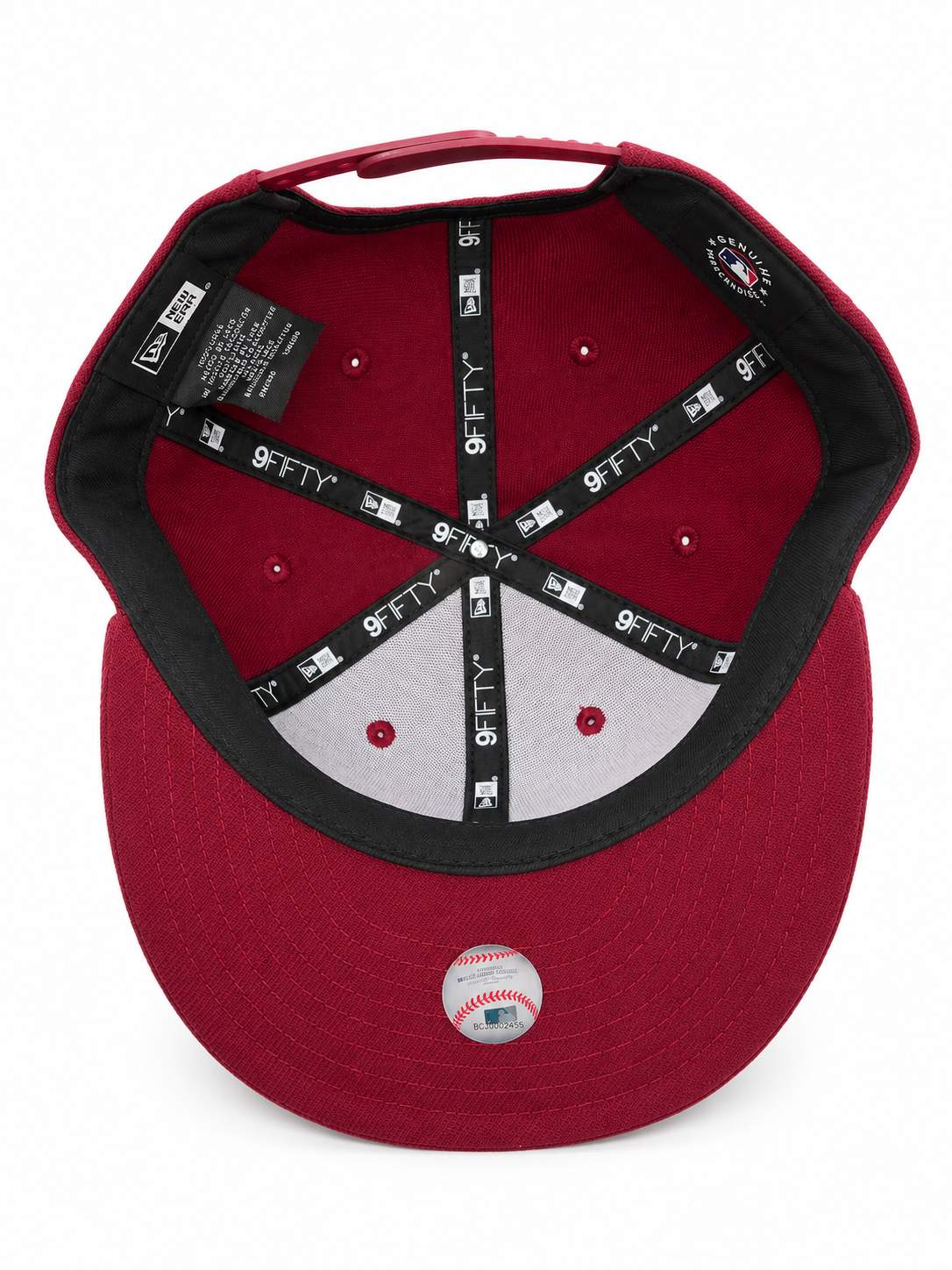 NEW ERA DETROIT TIGERS CARDINAL/GOLD 9FIFTY SNAPBACK CAP